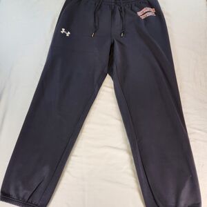 Under Armour Northeastern University Womens Fleece Sweatpants Black Tapered M